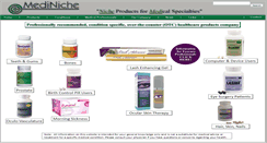 Desktop Screenshot of mediniche.com
